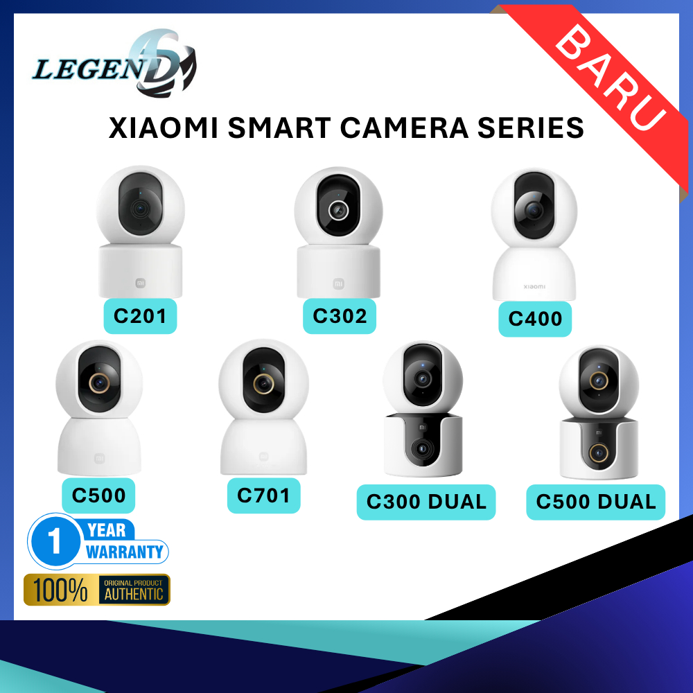 Xiaomi Smart Camera Series (C201 C302 C400 C500 C701 C300 DUAL C500 DUAL) Xiaomi