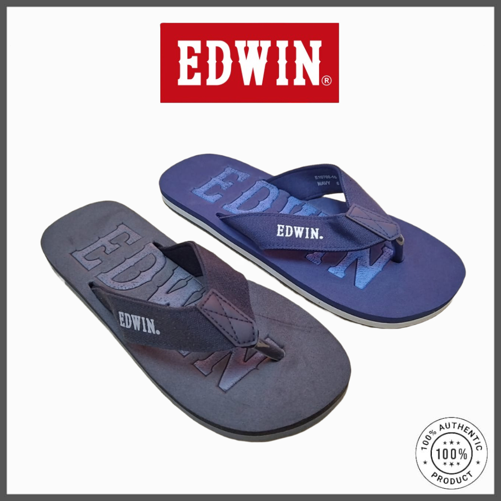EDWIN E10708 Menss Casual Thong Sandal รองเท้าแตะ/Kasut Sandal Edwin