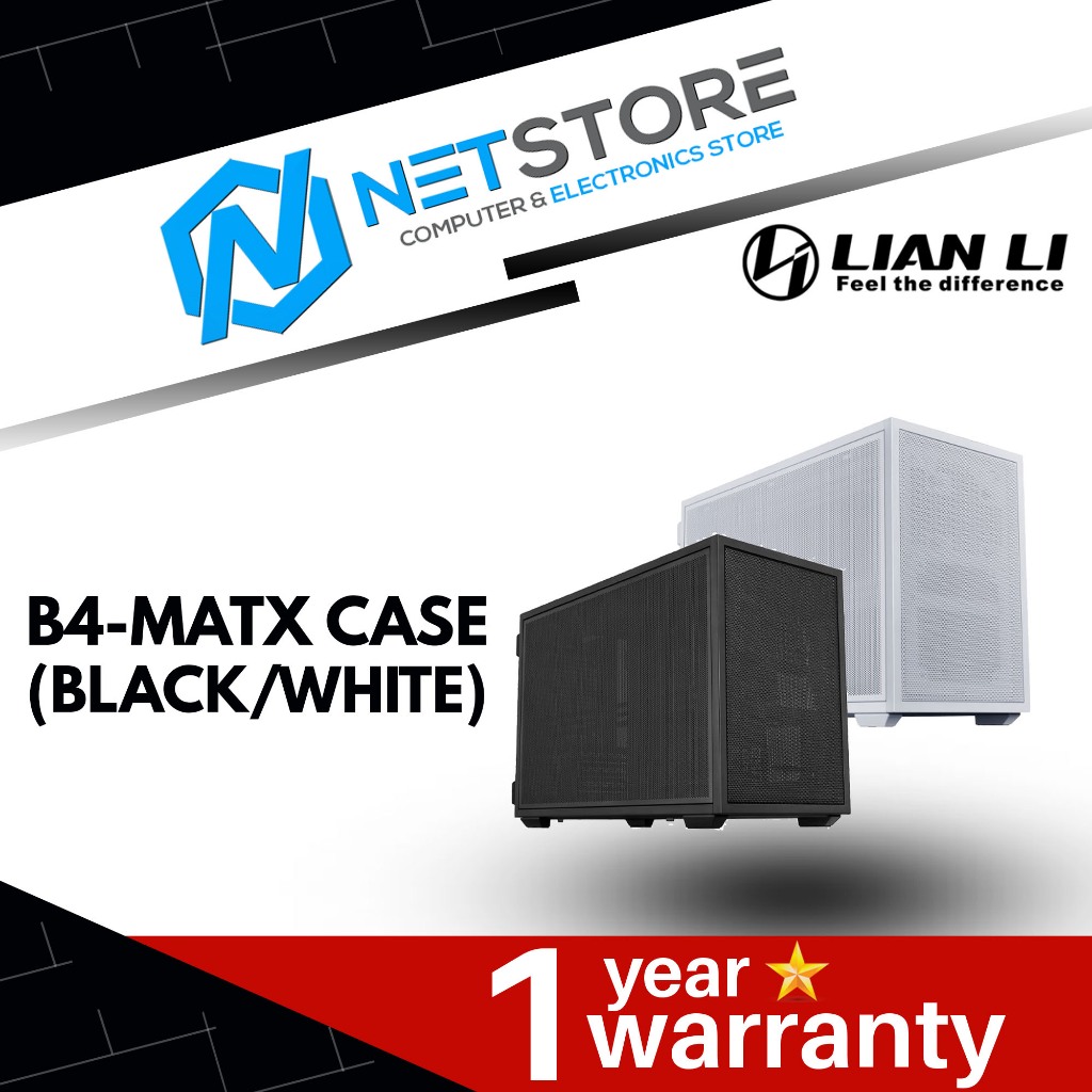 LIAN LI B4-MATX CASE (สีดํา/ขาว)