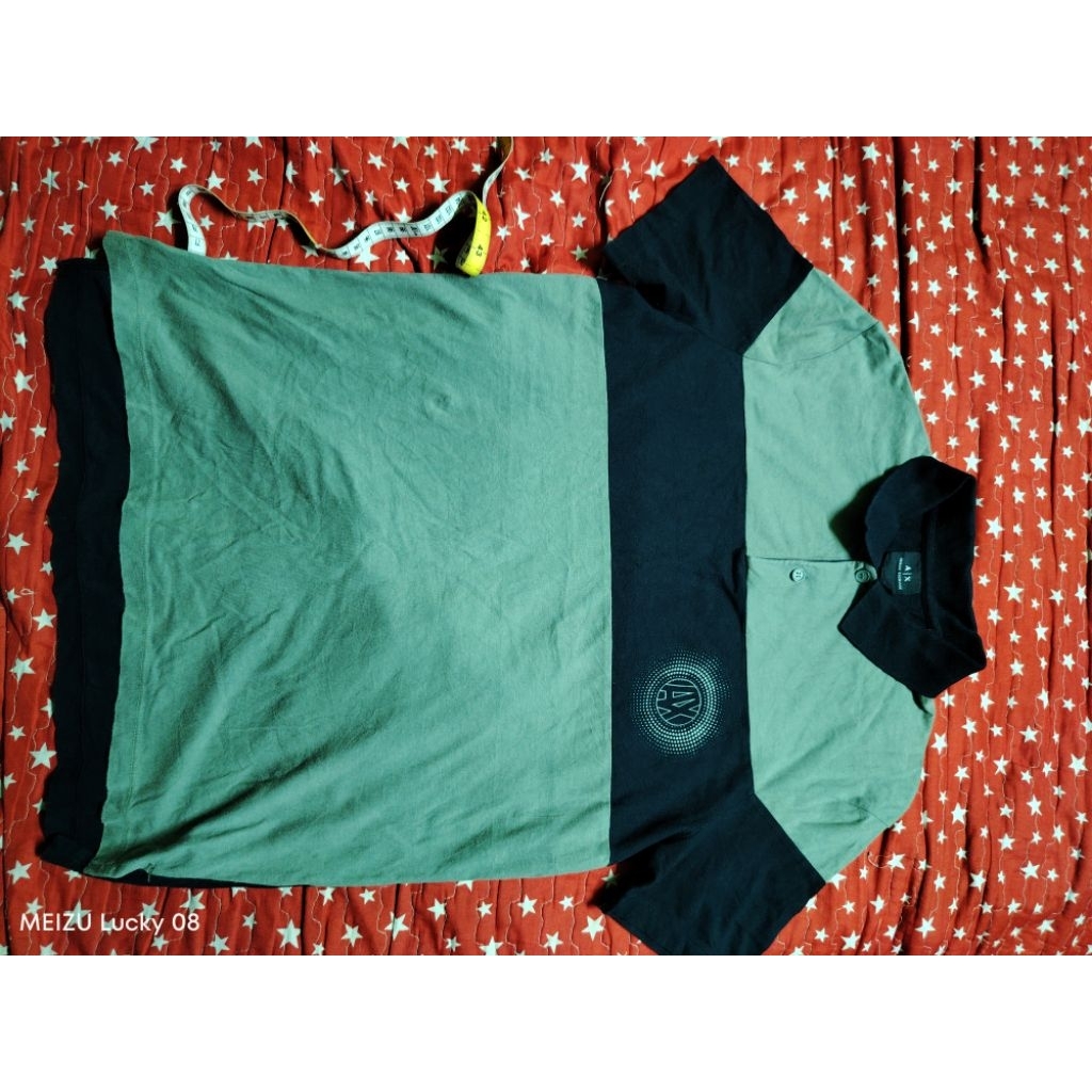 ARMANI EXCHANGE ARMANI เสื้อโปโล EXCCHANGE SIZE S 19X27.5 INCH