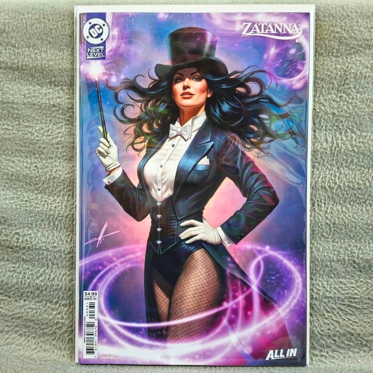 Zatanna 3 Adam Hughes Variant (2026 DC Comics) Jamal Campbell