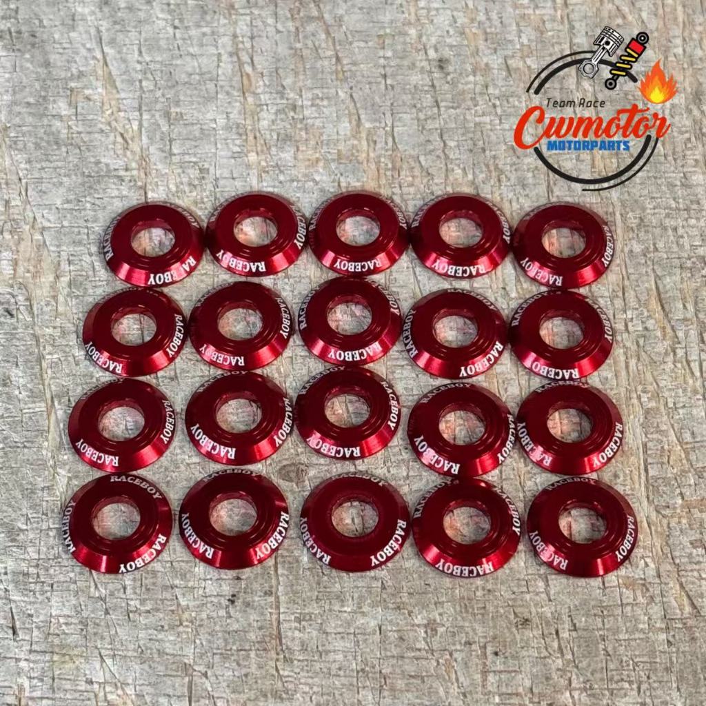 (RACEBOY) Y15ZR LC135 WASHER ALLOY ENJIN COVER ENJIN (ครบชุด)