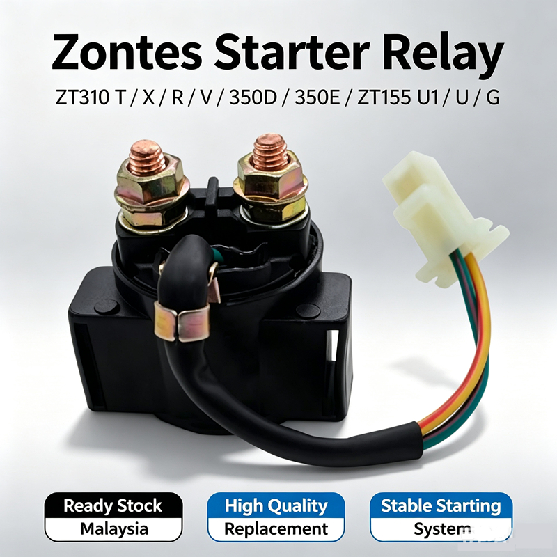 รีเลย์สตาร์ทรถจักรยานยนต์/อะไหล่สําหรับ Zontes ZT 310 350D / 350E / ZT155 U1 / ZT155 U / ZT155 G