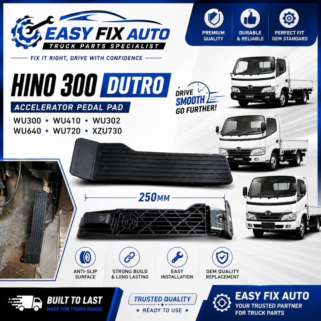 Hino dutro 300 wu410 wu302 x wuzy720 wu600 acc น้ํามันเหยียบ