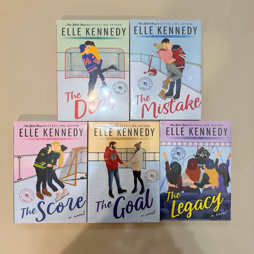 Off-Campus 5 Books Series โดย Elle KennedyENG The Deal, The Mistake, The Score, The Goal, The Legacy