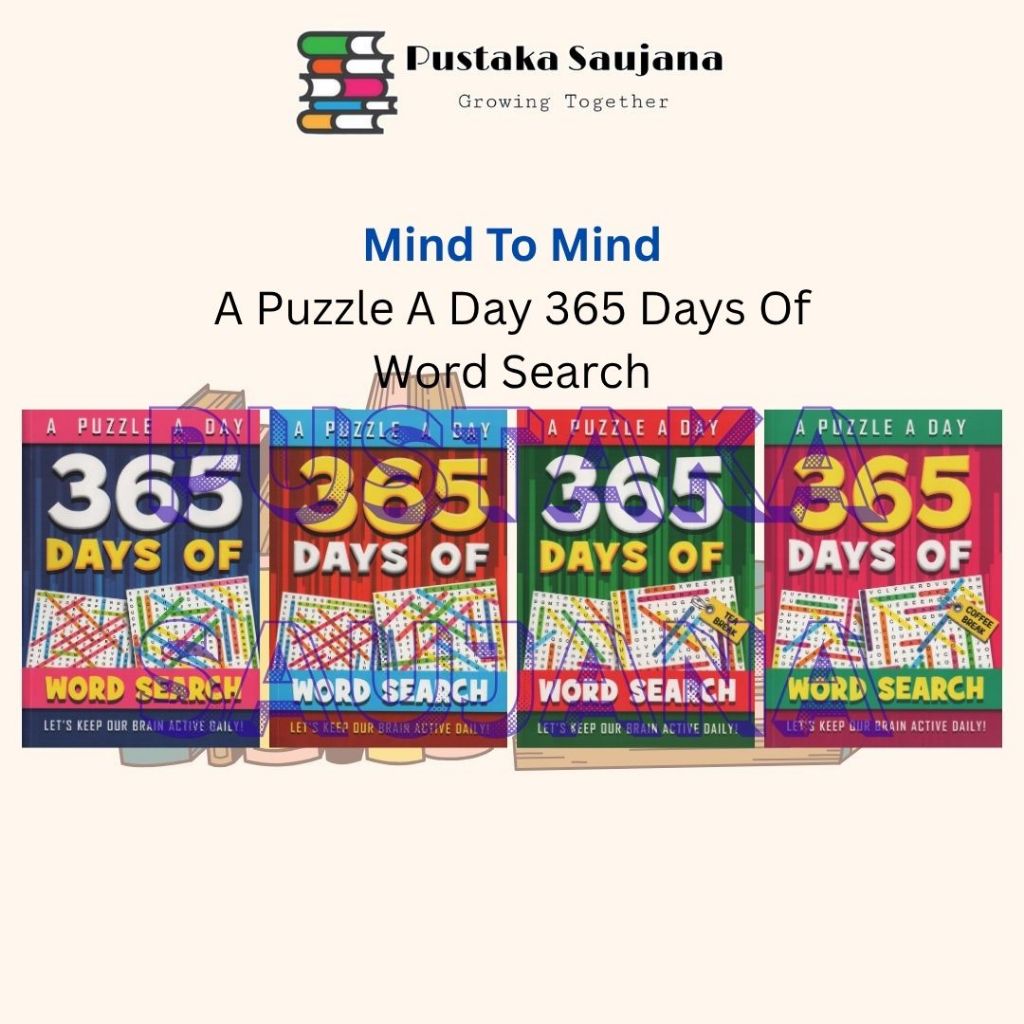 [SAUJANA] Mind To Mind A Puzzle A Day 365 Days Of Word Search