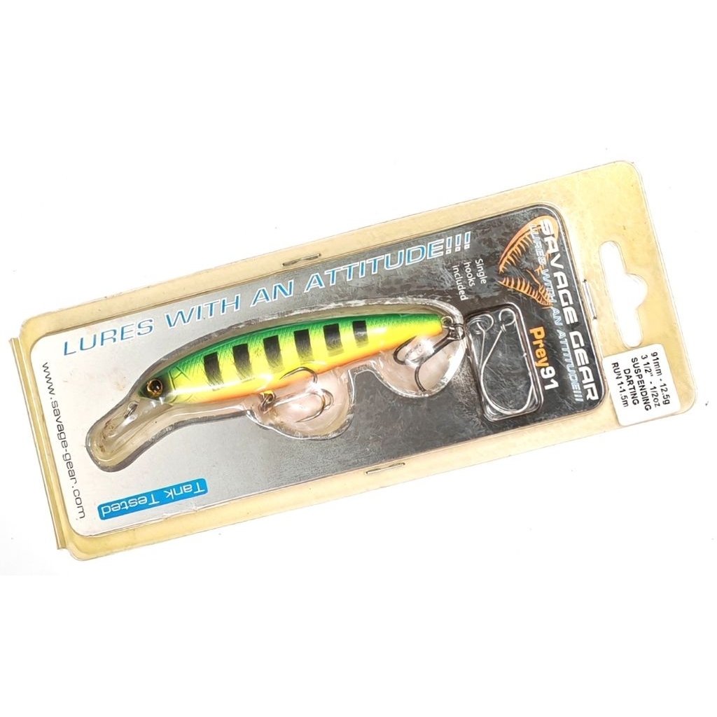 SAVAGE GEAR PREY 91SP MINNOW ใหม่ OLD !