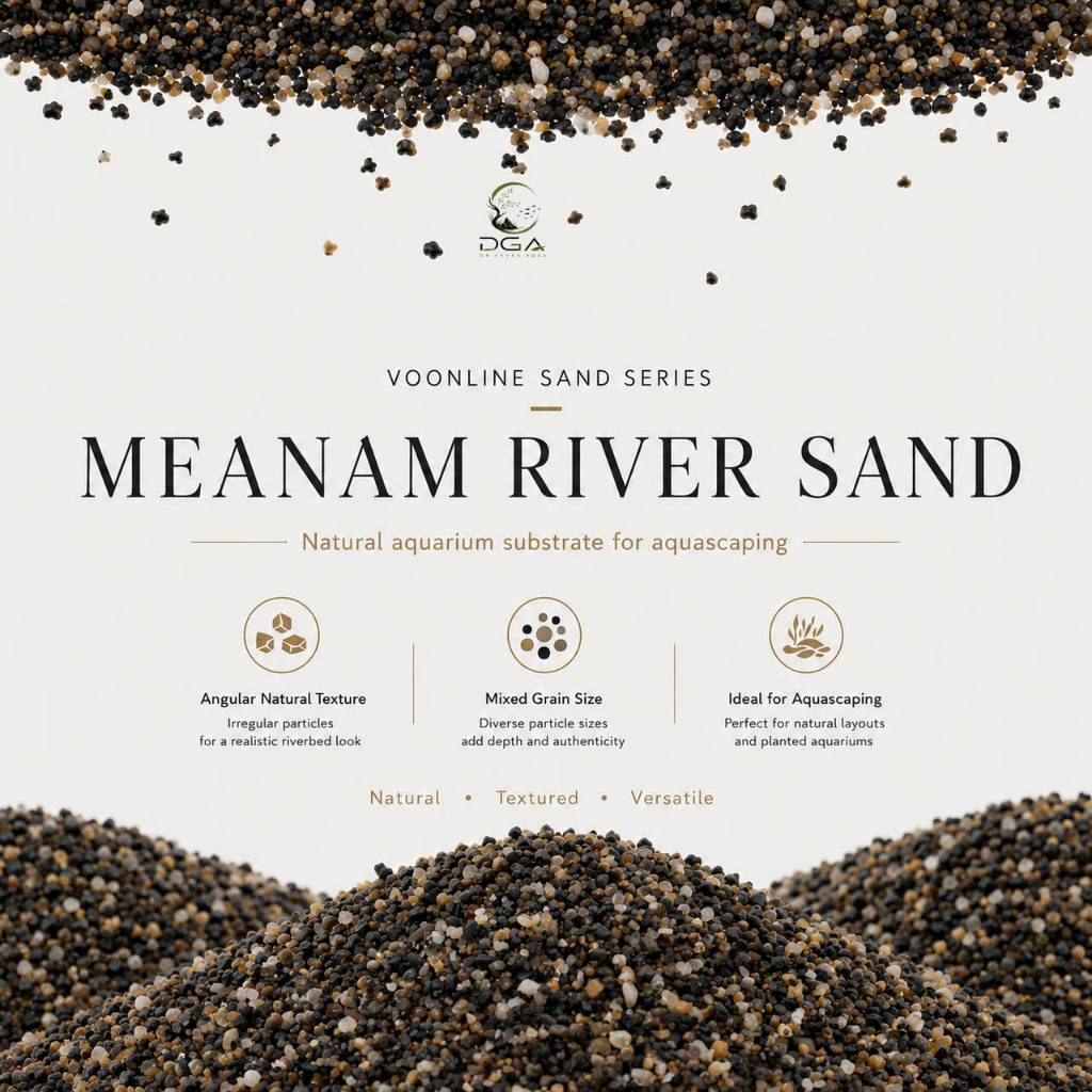 VOONLINE Meanam River Sand พิพิธภัณฑ์สัตว์น้ําทรายสําหรับ Aquascaping(景天然沙 南特)