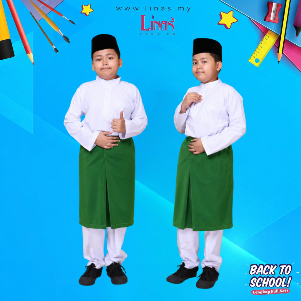 LIDAS FASHION SCHOOL SAMPIN SLIPPERY SCHOOL UNIFORM SCHOOL UNIFORM
