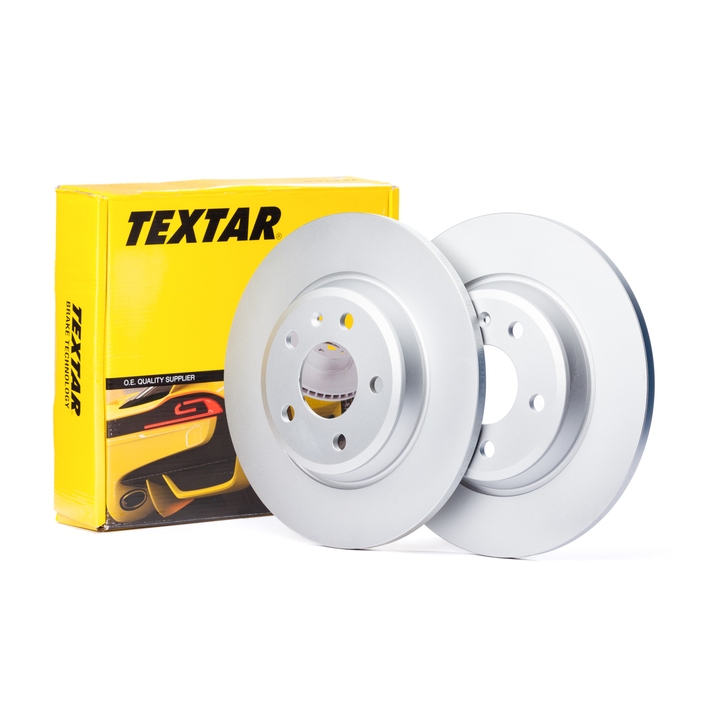 ดิสก์เบรก Mercedes (หน้า) W203 C-CLASS W209 CLK R171 SLK Textar PRO+ 92119805 (ราคาต่อชุด 2 ชิ้น)