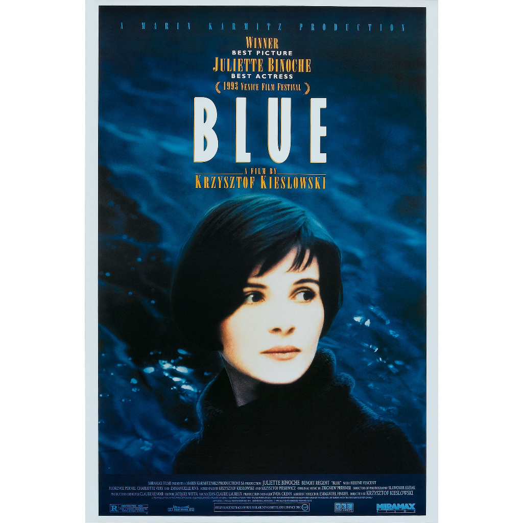 Bluray Three Colours: Blue 1993 白红部三之蓝 ( 4K Remastered 4K 修版 ) ( BD Version )