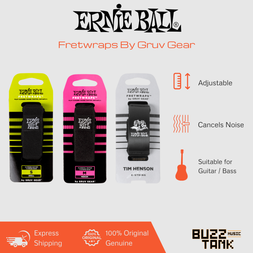 Ernie Ball Fretwraps By Gruv Gear - Small / Tim Henson Edition (เล็ก) / Medium