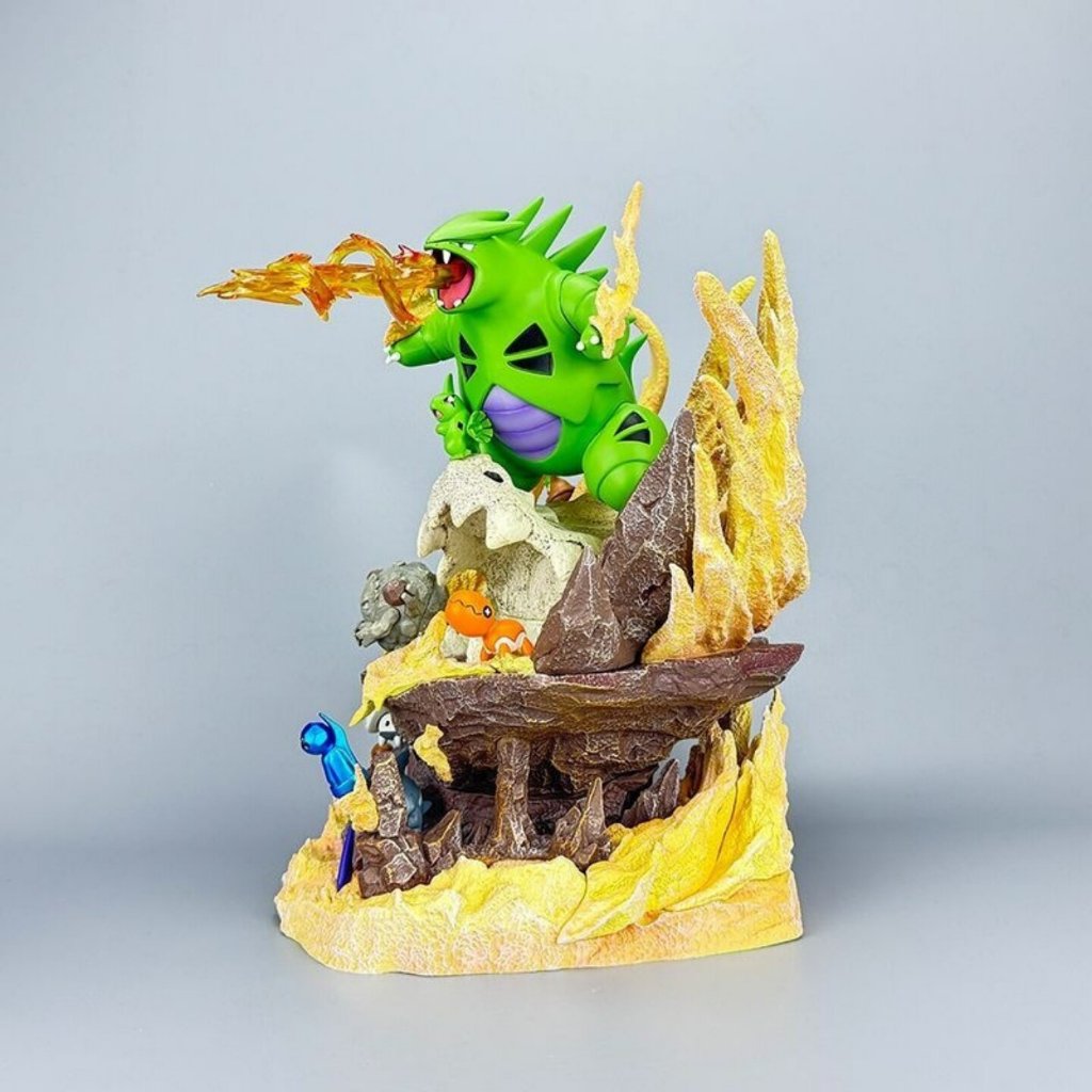 Pokemon Tyranitar PVC FIGURE Pokemon pikachu charizard mewtwo dragonite