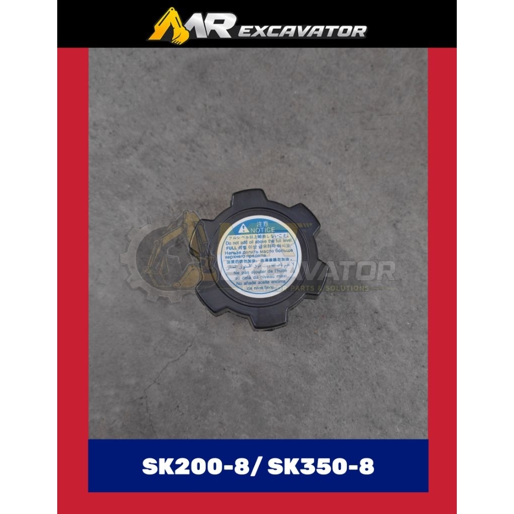 Kobelco SK200 SK200-8 SK250-8 SK350 SK350-8 J05 J08 Hino ฝาปิดน้ํามันเครื่อง Enjin Excavator 神手 Exca