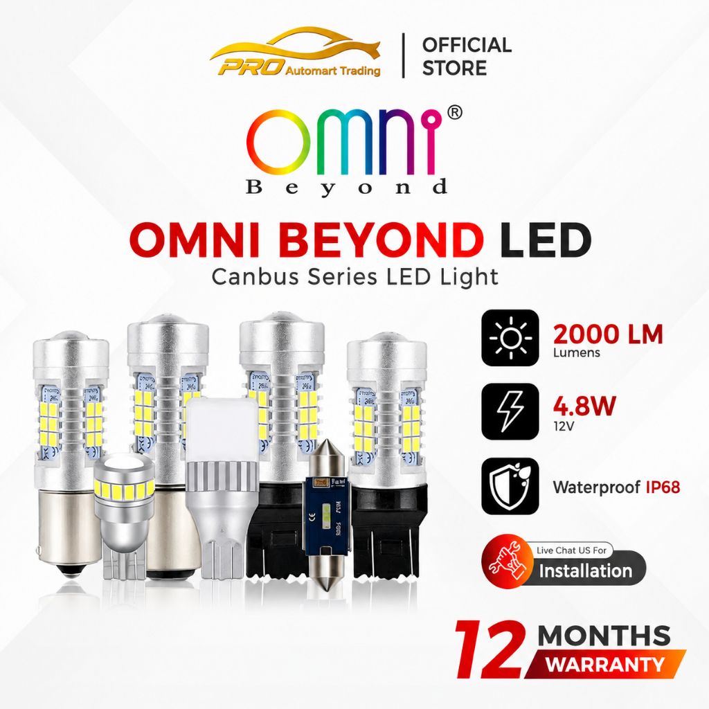 BEYOND OMNI Canbus ไฟ LED รถยนต์ ไฟเบรค Songsang ไฟห้อง - 1156/1157/T10/T20 车灯