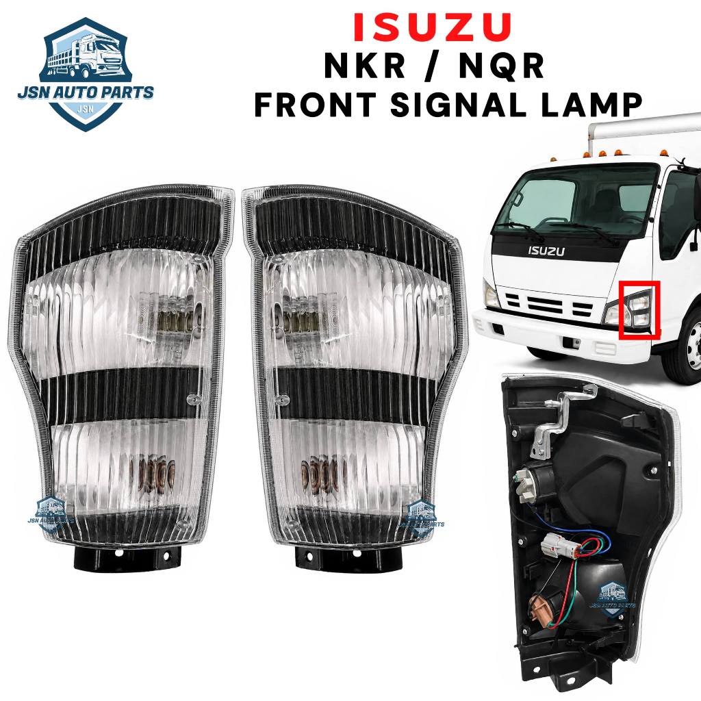 ISUZU NQR NKR โคมไฟสัญญาณหน้า Lampu สัญญาณ Depan Lori