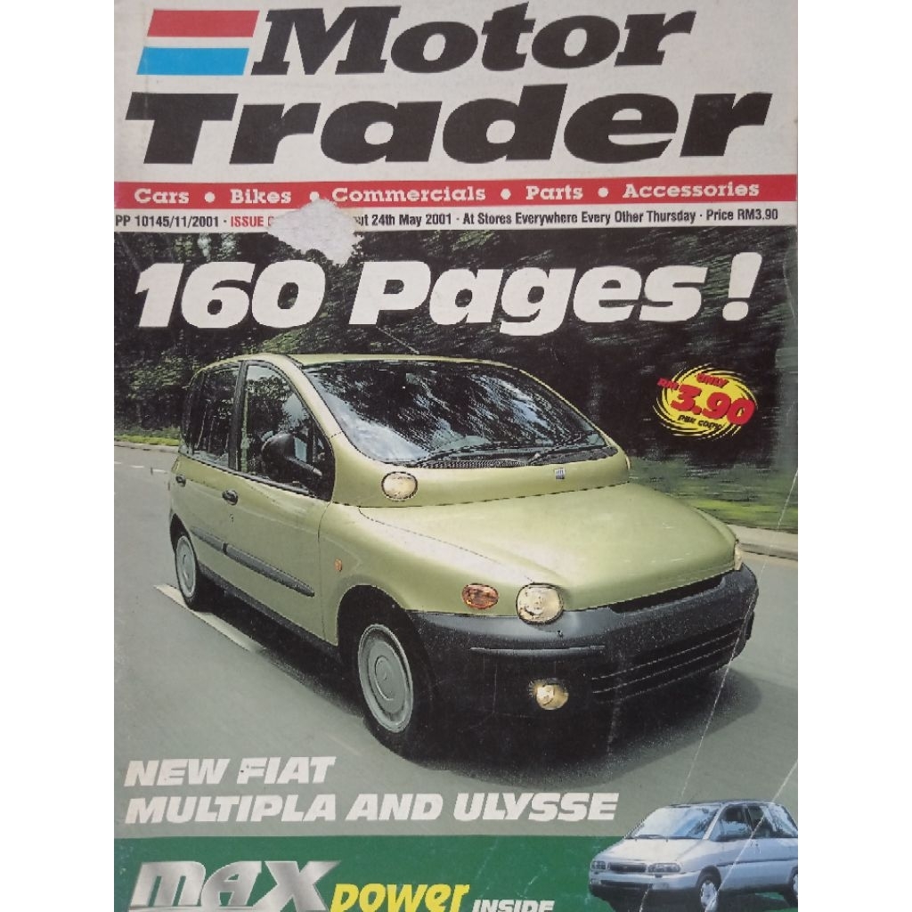 เครื่องยนต์ Trader May 2001 รถนิตยสาร Rx7 Supra Lancer Evolution Evo E36 M3 Gto EK4 Sir ll Majalah K
