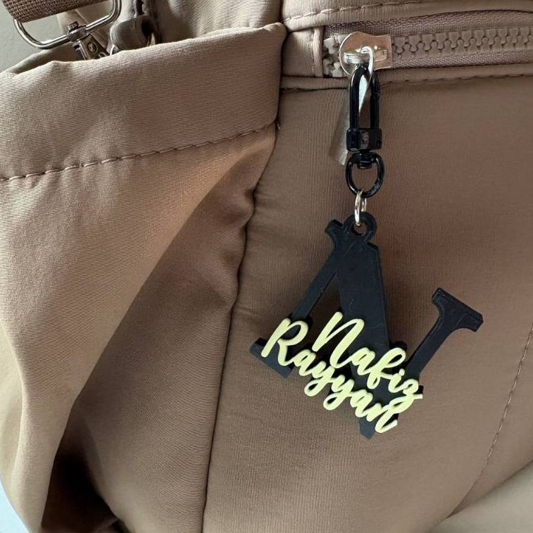 Custom Bag Tag Bag Tag School Boy พวงกุญแจส่วนบุคคล (D09)