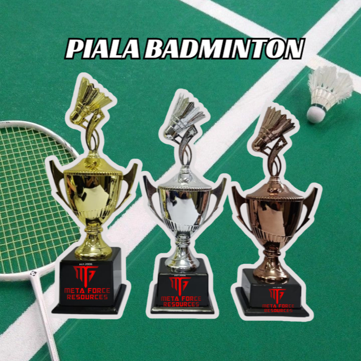 PREMIUM BADMINTON TROPHY PIALA BADMINTON PREMIUM TROFI KEJOHANA BADMINTON BADMINTON CHAMPIONSHIP AWA