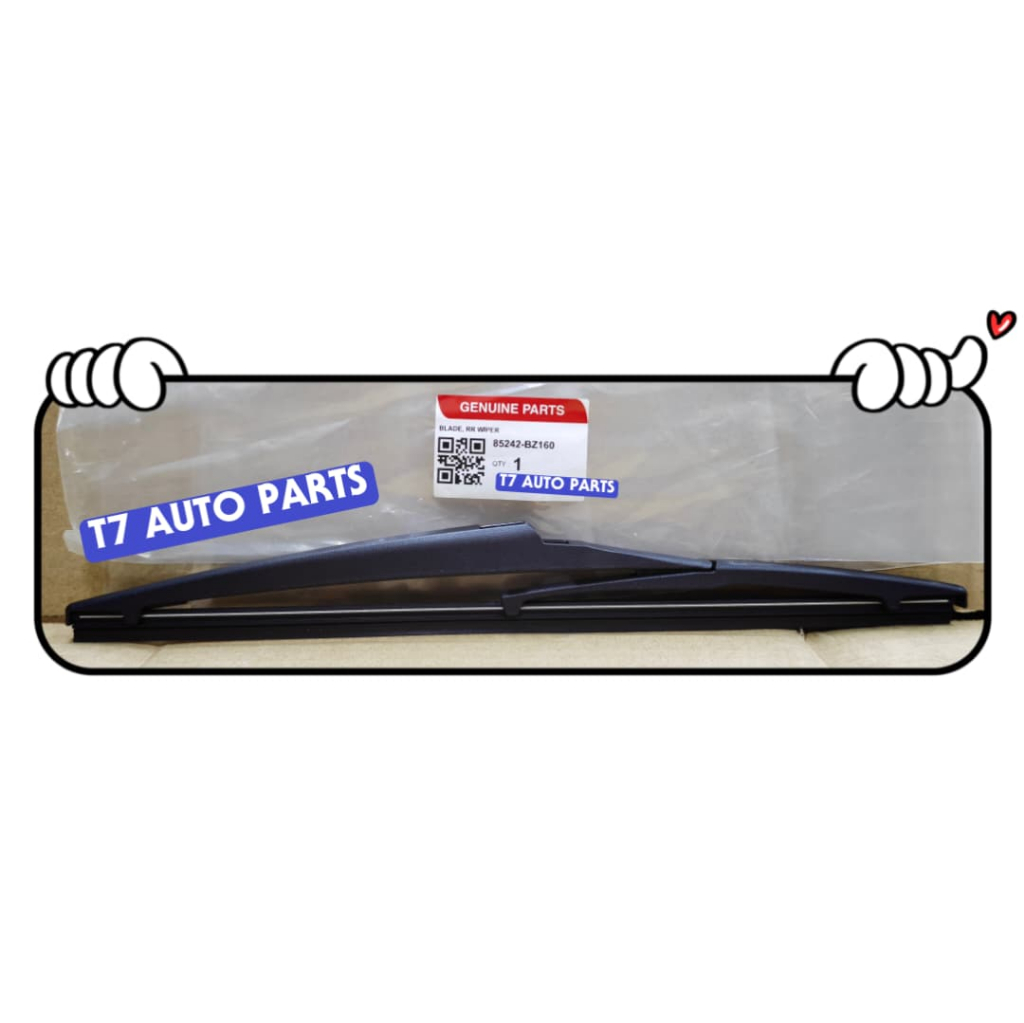 MYVI 2018> D20N D51A ECO DCVT AXIA KELISA ARUZ 12 INCHI REAR WIPER BLADE BELAKANG 85242-BZ160