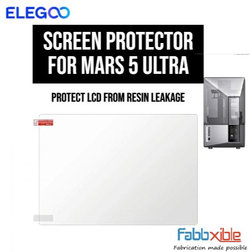 ตัวป้องกันหน้าจอสําหรับ Elegoo Mars 5/ Mars 5 Ultra