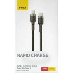 Baseus Cafule 2M Type C ถึง Type C สาย 100W PD2.0 20V 5A