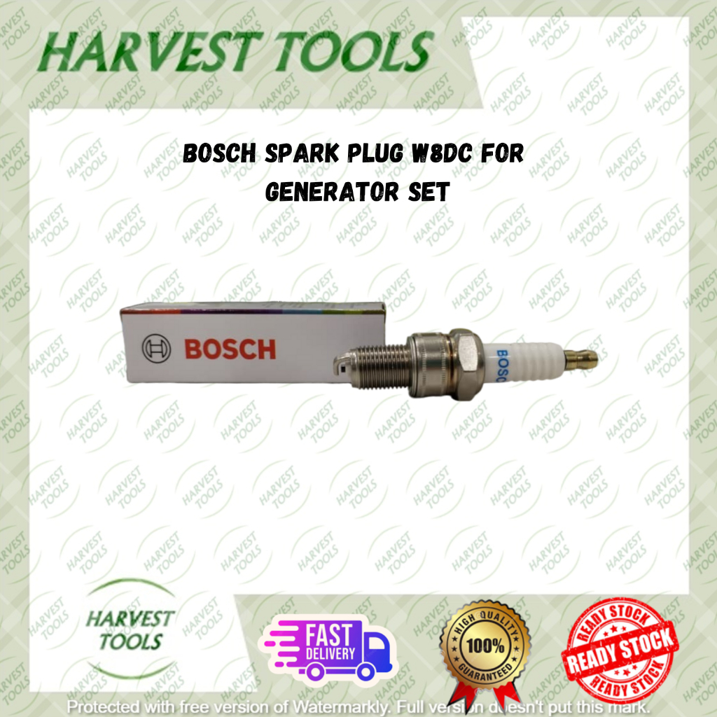 BOSCH SPARK PLUG W8DC สําหรับสุภาพบุรุษ