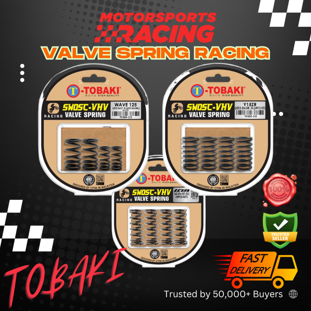 VF3I TOBAKI RACING VALVE SPRINGS SYM VF31 VF3 VF 3I
