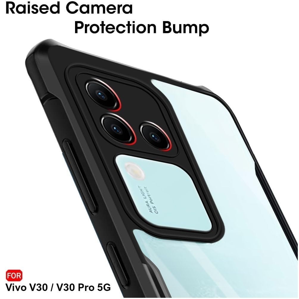 VIVO V30 PRO 5G VIVO V30 5G VIVO V27E ปลอกกันกระแทก (Side Soft/Back Hard Case) Q SERIES NEW CASE สีด