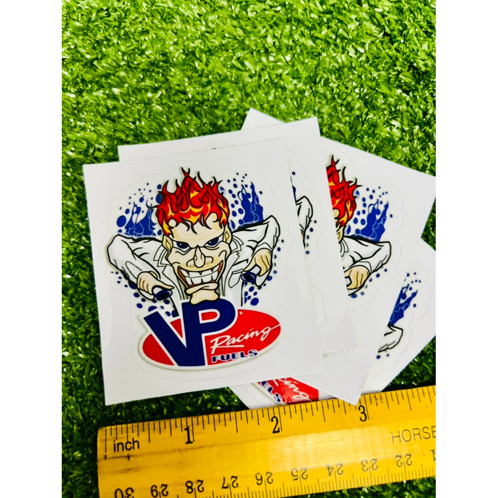 สติ๊กเกอร์ vp power racing พิมพ์ baju putih