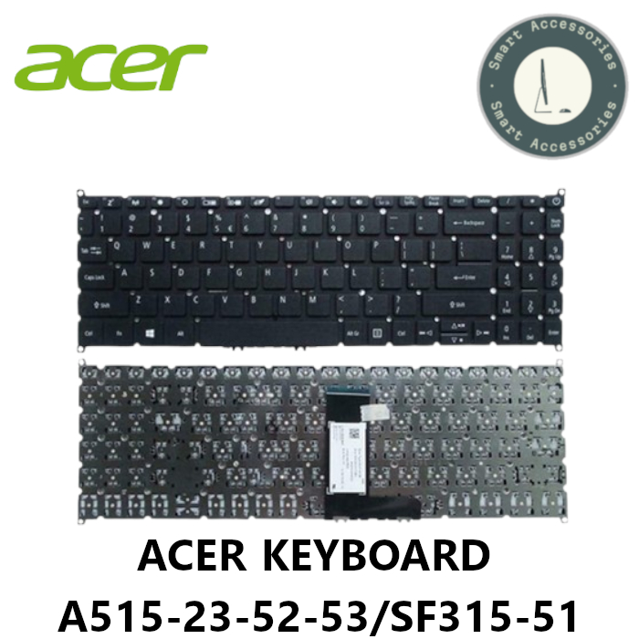 ACER SF315-51 คีย์บอร์ดแล็ปท็อปสําหรับ SWIFT 3 SF315-41 SF315-51G SF315-52G SF315-54G