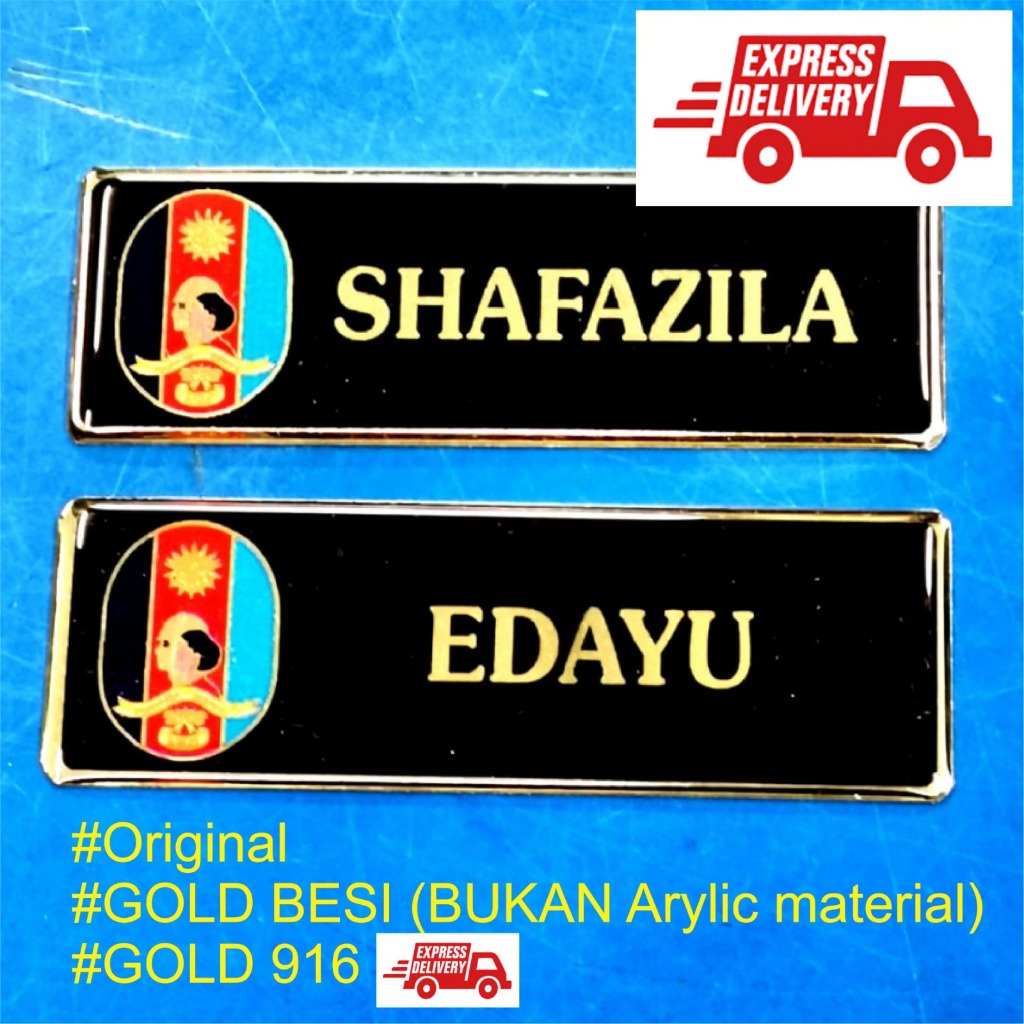 NAME TAG BAKAT PIK TUDM NAME TAG GOOD QULIATY