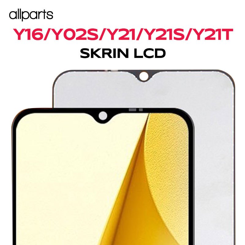 ALLPARTS จอแสดงผล IPS LCD สําหรับ Vivo Y16 / Y02s / Y21 / Y21s / Y21t Skrin LCD Touch Screen (6.51/7