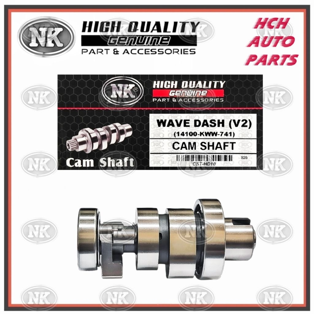 CAM SHAFT - HONDA - DASH 2/ WAVE DASH V2/ V3 (14100-KWW-741)/ Fi / EX5 DREAM 110 Fi/ EX5 110 (NK)