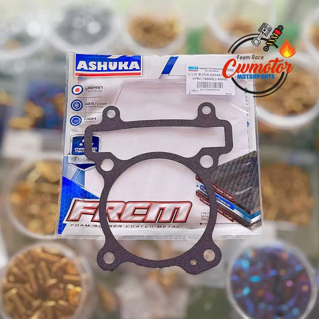 (ASHUKA) LC135 BLOCK GASKET (VPRO) (FRCM) GASKET BLOCK