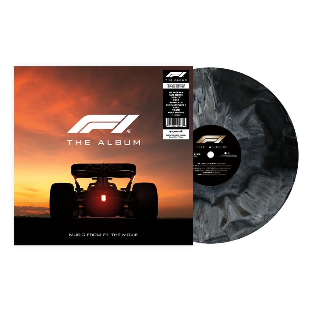 ศิลปินต่างๆ - F1 The Album vinyl LP (Dark Smoke Swirl Galaxy)