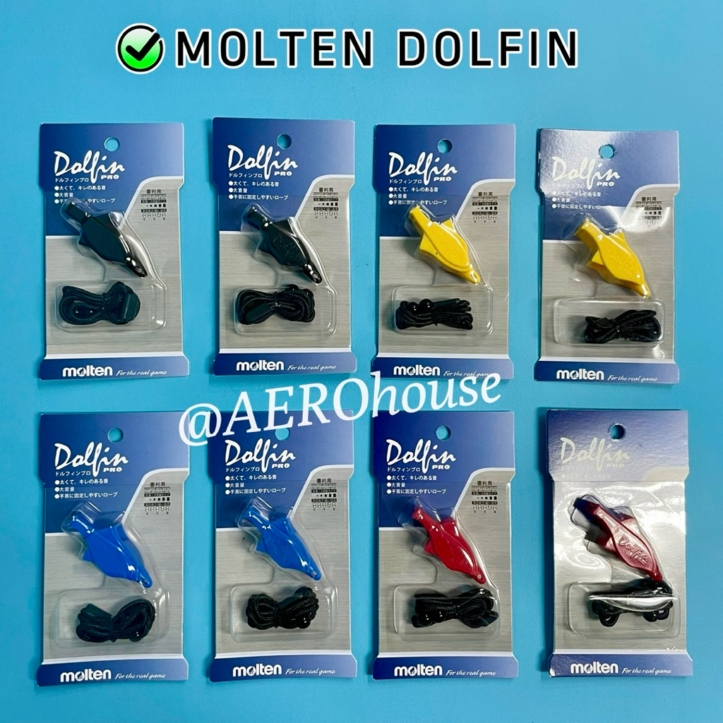 Molten Dolfin Pro นกหวีด 4 สี