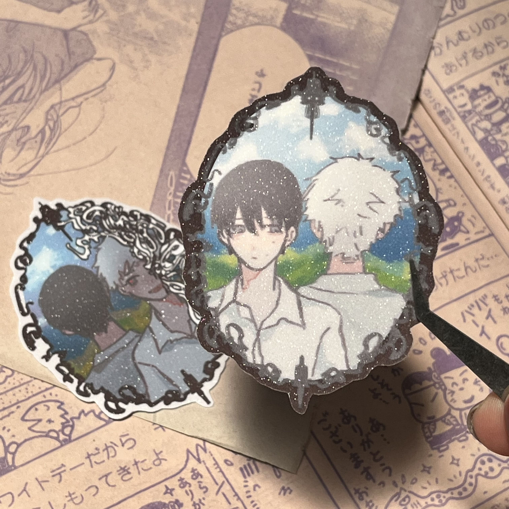 ชุดสติ๊กเกอร์หวาน hikaru summer ( yoshiki / hikaru )