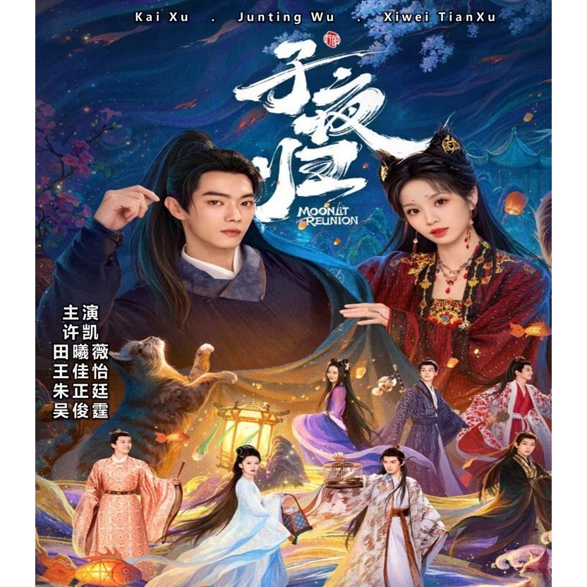 夜子 Moonlit Reunion DVD & Pendrive TV Series 2025 พร้อมภาษาอังกฤษ & มาเลย์ subtitle