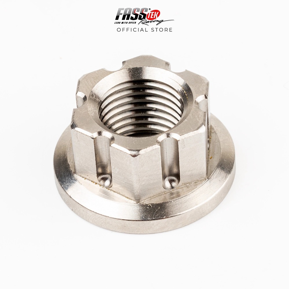 FASSTEK NVX155 NUT FRONT PULLEY สแตนเลส CNC