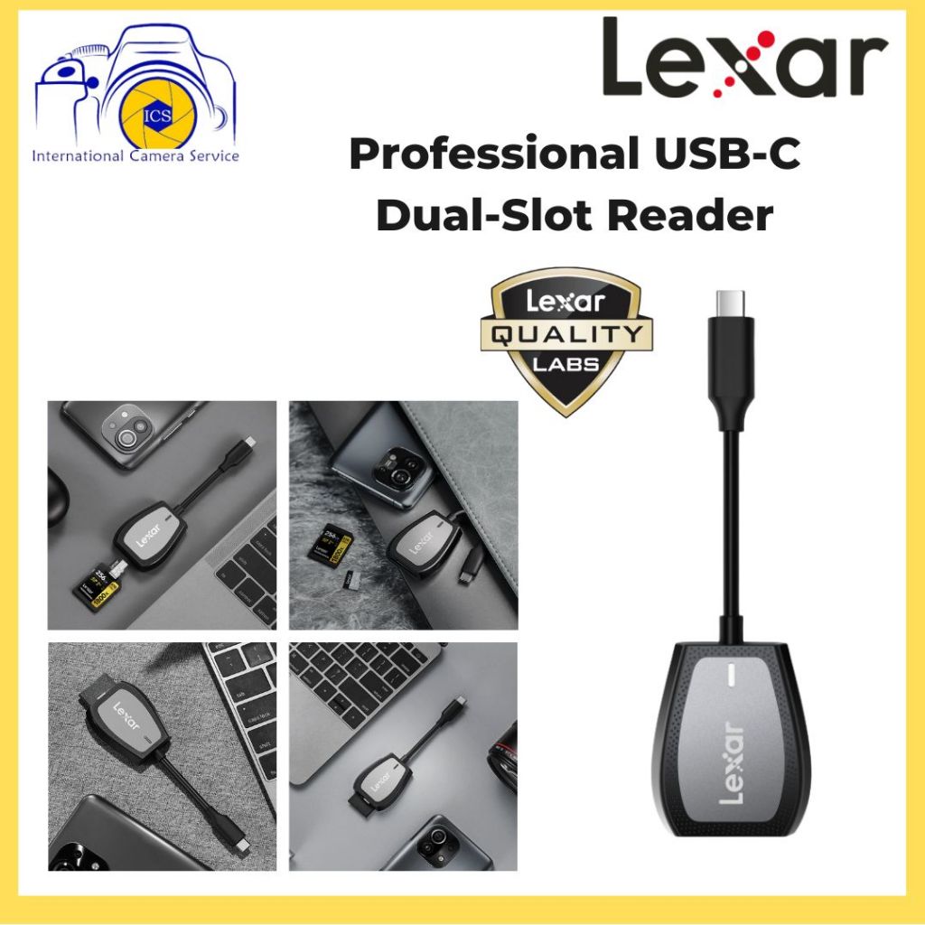 Lexar Professional USB-C Dual-Slot Reader