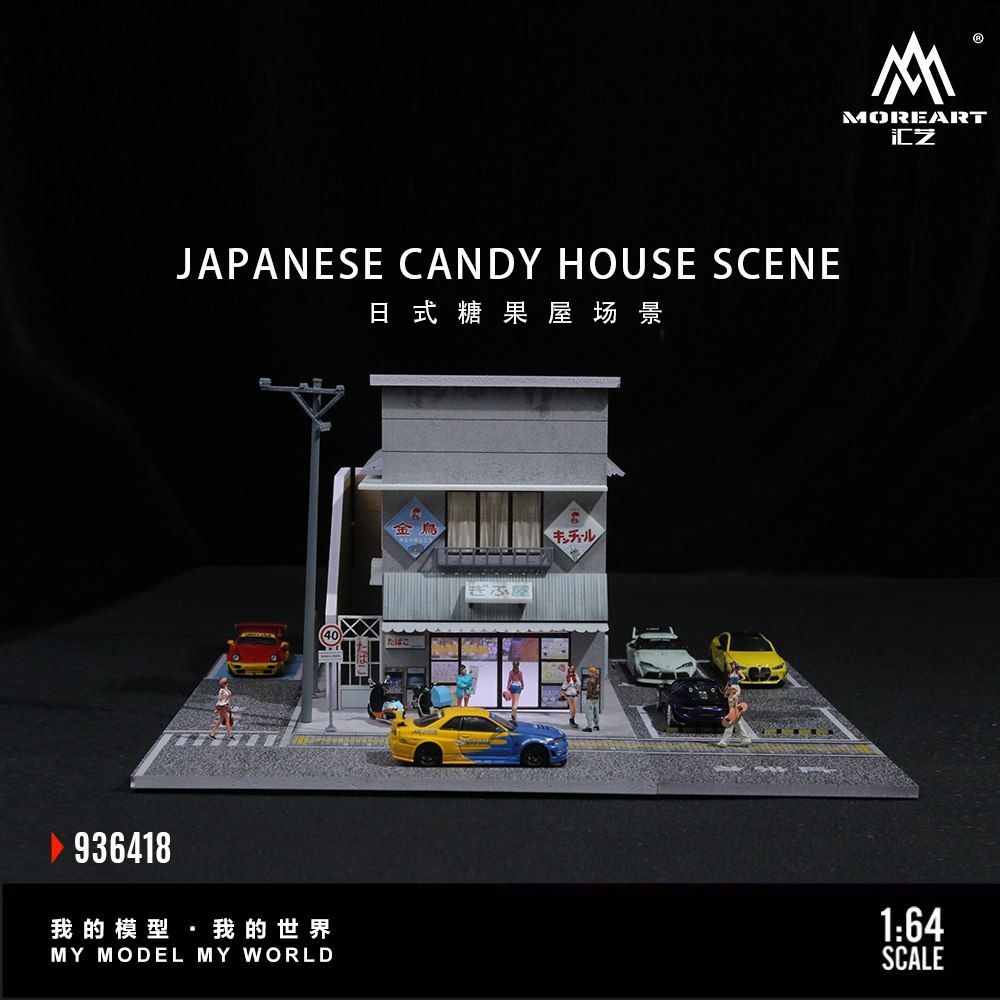 Moreart Diorama Diorama บ้านขนมญี่ปุ่น MRA64DIOMO936418 (1:64)