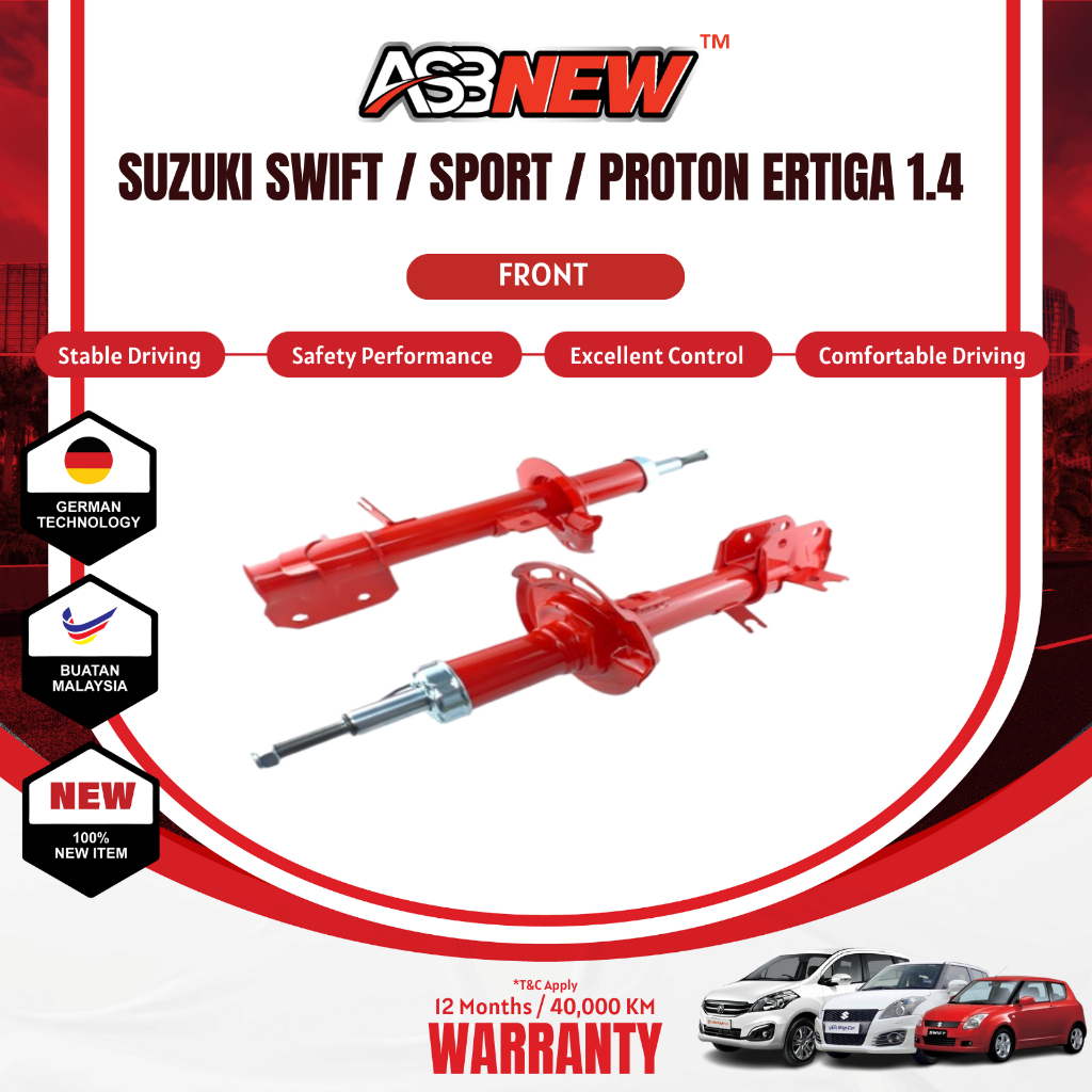 ASBNEW โช้คอัพหน้าสําหรับ Suzuki Swift 13-16Y/FZ82/AC72S ZD72S ZC32S/Sport ZC32S 1.6/13-16Y/Proton E