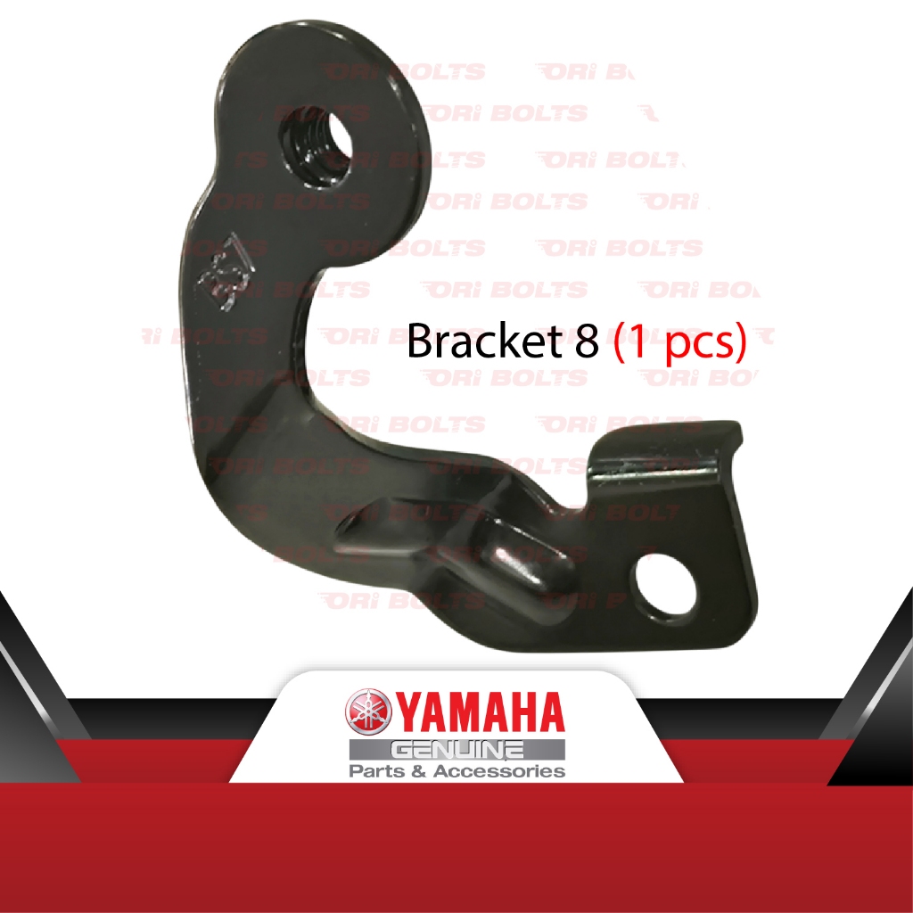 BS7-F833E-00 Yamaha R25 V2 ABS Bracket 8 Kepuk Tapak Besi กระจกบังลมขา Shield Kanan
