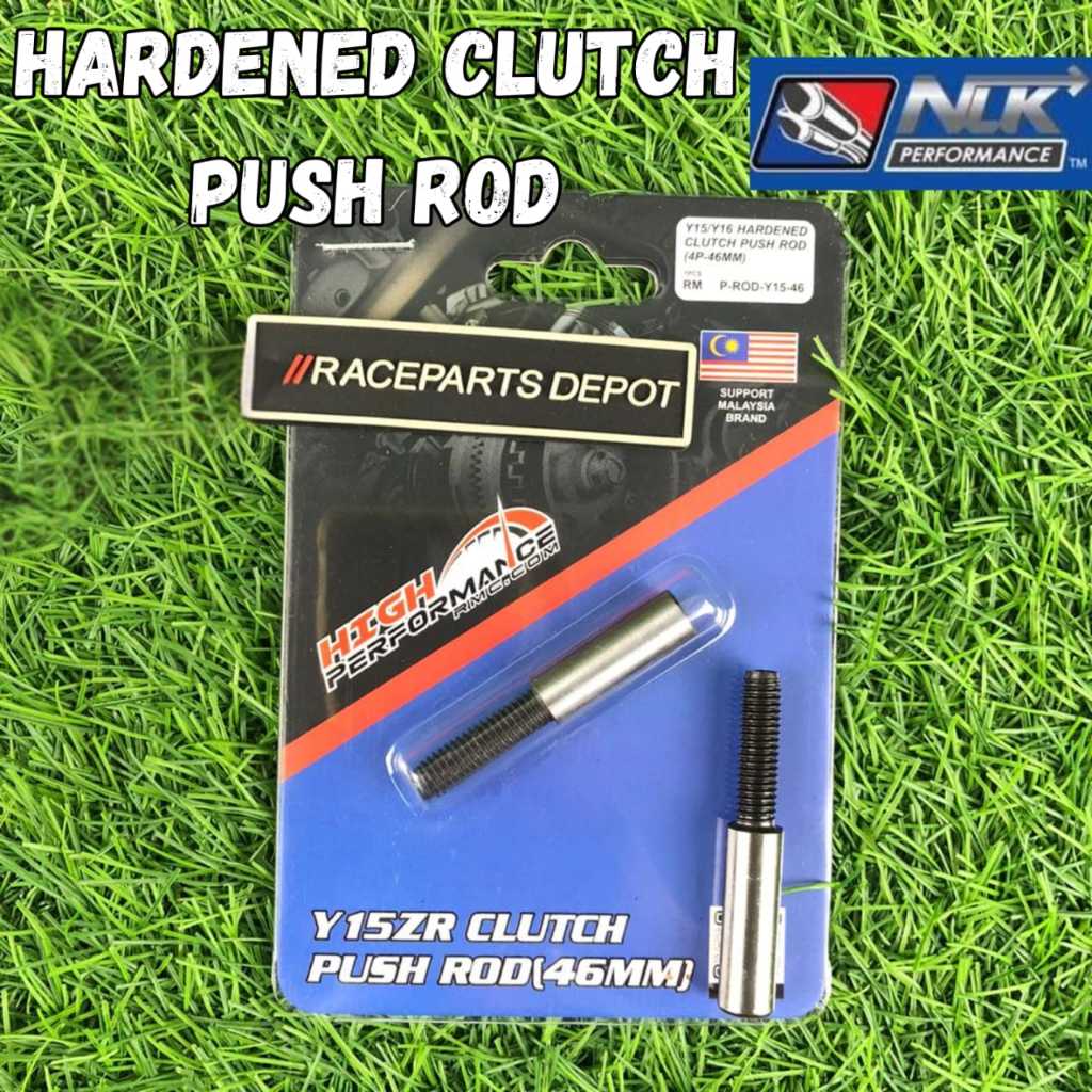 NLK Y15ZR HARDENED CLUTCH PUSH ROD (46MM/48MM)