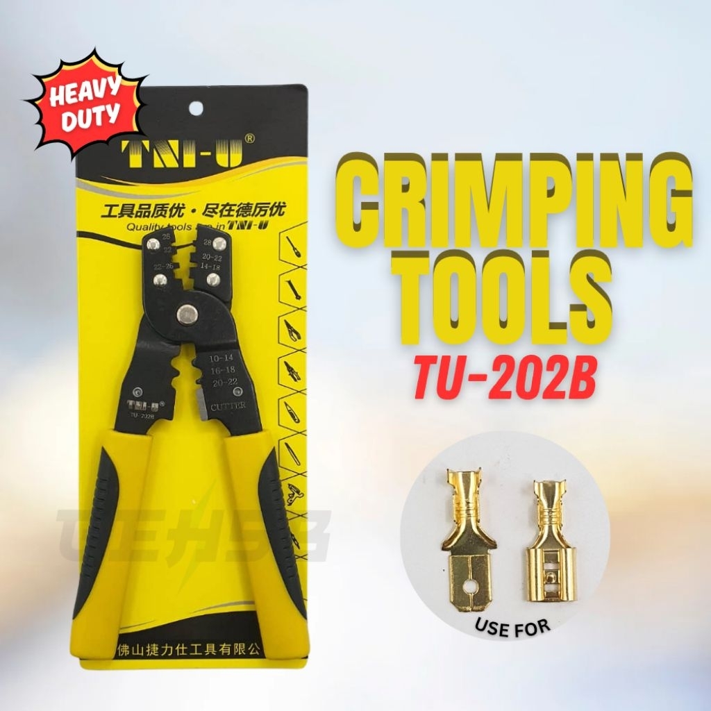 เครื่องมือจีบ TNI-U MODEL: TU-202B Heavy Duty