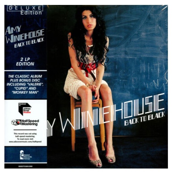 Amy Winehouse - Back To Black ( 2 LP ) ( Deluxe Edition Half-Speed Mastering Vinyl ) *** Abbey Road 