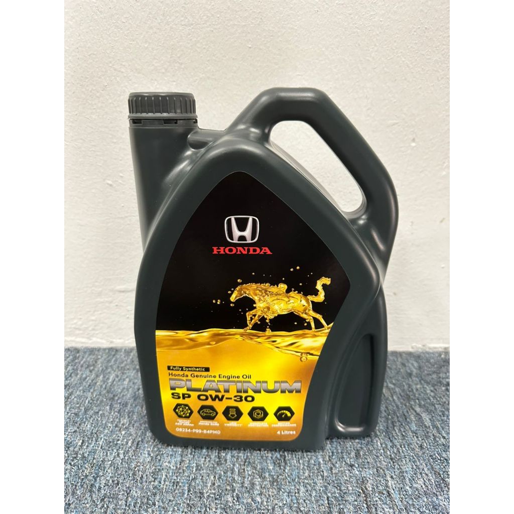 HONDA ENGINE OIL PLATINUM SP 0W-30 FULLY SYNTHETIC - 4LITER