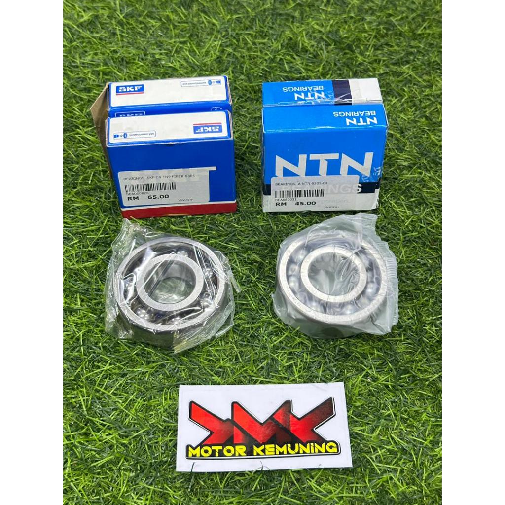 BEARING 6305 CRANKSHAFT NTN SKF C4 6305-C4 (PIECE) Y15 Y16 LC4S LC5S 135LC FZ150 R15 MT15