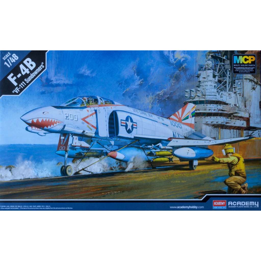 ชุดพลาสติกรุ่น ACADEMY 1/48 F-4B PHANTOM 12232